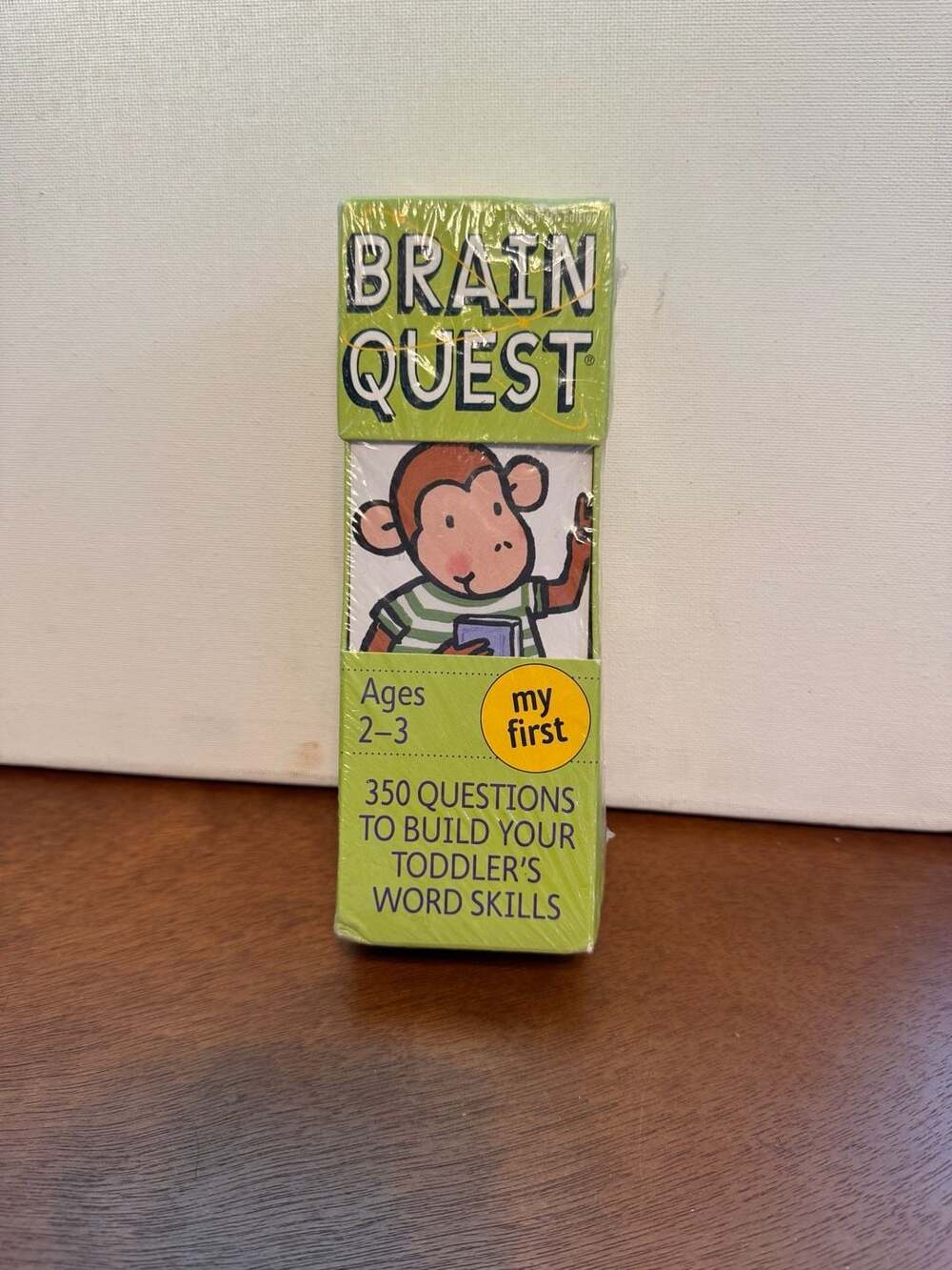 My First Brain Quest: 350 Questions to Build Your Toddler's Word Skills Ages 2-3